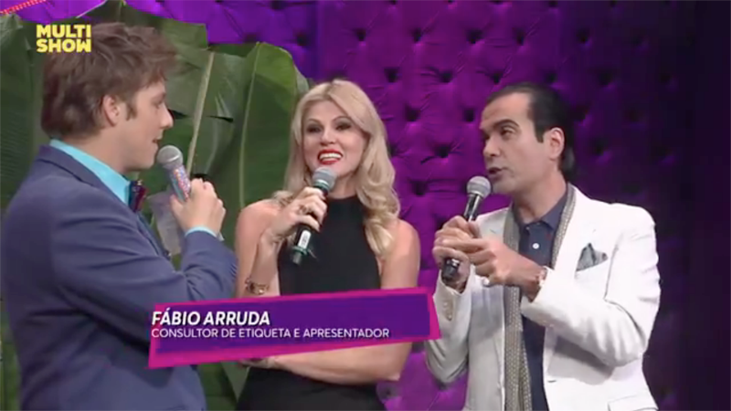 Participação do Fabio Arruda no programa Tudo pela Audiência no Multi Show